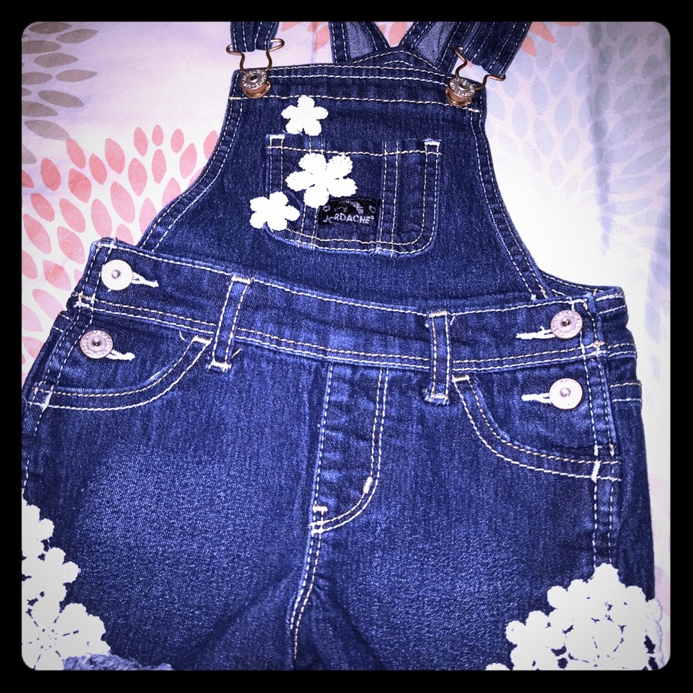 Blue Jean Shorts Overall
